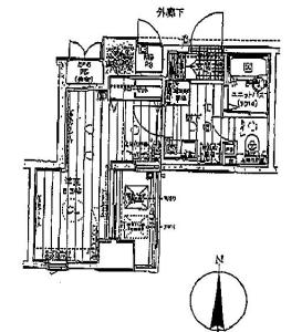 メインステージ日本橋箱崎Ⅱ 画像5(間取図)