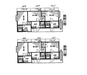 西新井４丁目アパート 画像5(間取図)