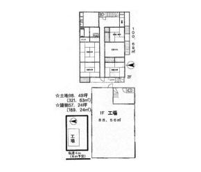 八潮伊勢野工場 画像5(間取図)