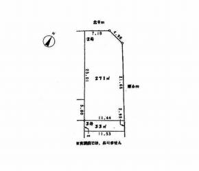 長蔵3丁目売地 画像5(間取図)