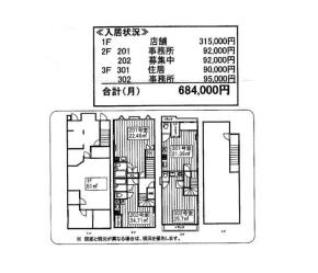 北千住ビル 画像5(間取図)