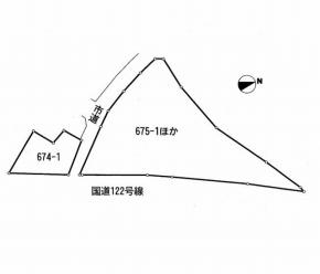 鳩ヶ谷里土地 画像5(間取図)