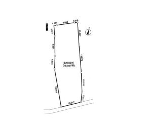 八潮緑町売地 画像5(間取図)