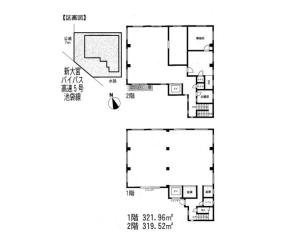 笹目南町売倉庫 画像5(間取図)