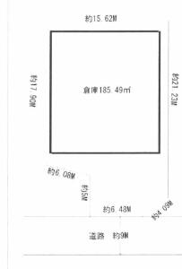 八潮西袋倉庫 画像5(間取図)