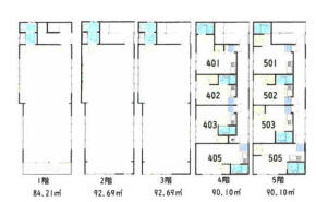 草加住吉ビル 画像5(間取図)