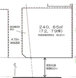 戸塚４土地 画像5(間取図)