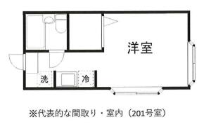 さいたま根岸アパート 画像5(間取図)