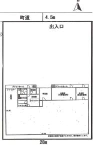 松伏工場 画像5(間取図)