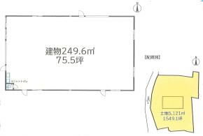 加須倉庫 画像5(間取図)