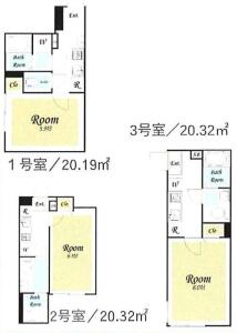川口本町1マンション 画像5(間取図)